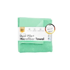 Plată sigură Prosop auto cu 2 fete Chemicalworkz Dual Pile Towel, 550 GSM, 40x40 cm Verde Deschis