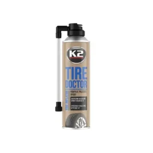 Spray umflat si reparat anvelope K2 Tire Doctor, 400ml Livrare expres