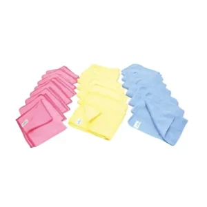 Set 24 lavete din microfibra profesionale, 3 culori, 40x30 cm, Satra Popular
