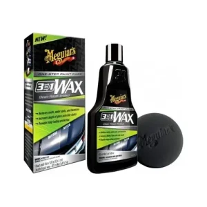 Preț redus Ceara auto Meguiar's 3 in 1 Wax 473ml