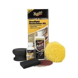Kit Polish Faruri Meguiar's Heavy Duty Headlight Restoration Kit Noutate