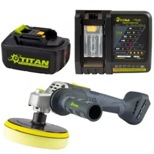 Masina de polisat rotativa cu acumulator si incarcator, TITAN PP0021, PP-20483-2 Retur gratuit