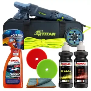 Masina polish excentric TDA21 cu set lustruire si etansare Sonax, SW-20929-21 Cumpără online