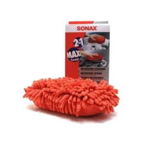 Burete mare 2 in 1 din microfibra Sonax Microfibre Sponge Calitate înaltă