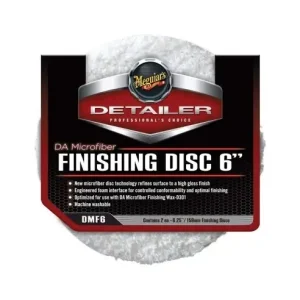 Set 2 paduri de finisare cu microfibra Meguiar's DA Microfiber Finishing Discs, 159mm Disponibil imediat