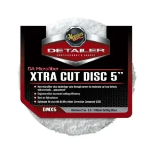 Set 2 paduri extra abrazivi cu microfibra Meguiar's DA Microfiber Xtra Cutting Discs 140mm Cumpărături sigure