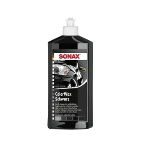 Calitate înaltă Ceara Auto Lichida Sonax ColorWax, Negru, 500ml