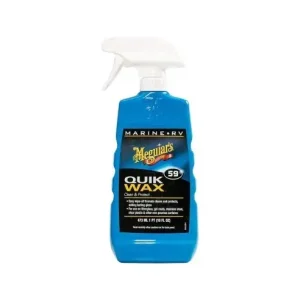 Ceara lichida pentru ambarcatiuni Meguiar's Marine Quik Wax, 473ml Cel mai vândut
