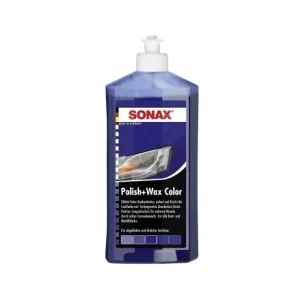 Ofertă exclusivă Pasta Polish cu Ceara Sonax Nano Pro, Albastru, 500ml