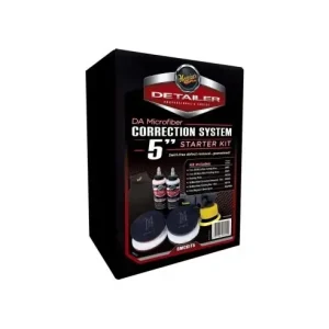 Set Pasta Polish si Bureti Meguiar's Microfiber Correction System, 140mm Super ofertă