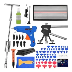 Ultima șansă Kit pentru indepartarea indoiturilor din caroserie, ZPDR-1+PIST+LAMP+PODB