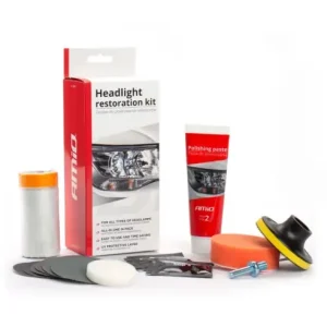 Plată sigură Kit complet pentru lustruire si restaurare faruri, AVX-AM02892 AVX-AM02892