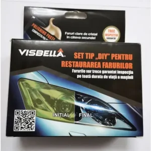 Nu rata Kit set restaurare faruri proiectoare polish DIY