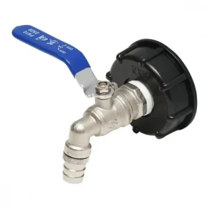 Reducere extra Robinet de scurgere 3\\/4 alama pentru bazin IBC, filet interior 60 mm, pentru furtun DN20 Autospeed
