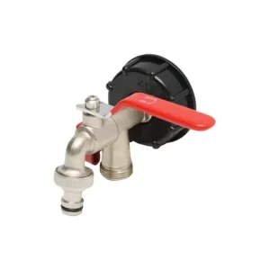 Robinet de scurgere 1\\/2 alama pentru bazin IBC, filet interior 60 mm, diametru filet robinet 20 mm Calitate înaltă
