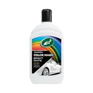 Ieftin Polish auto alb Turtle Wax Color Magic Bright White, 500 ml