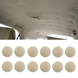 Set 12 clipsuri pentru reparatii tapiterie plafon auto, culoare Bej FAVLine Selection Lichidare de stoc