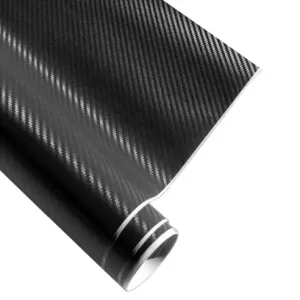 Material Textil Autoadeziv Carbon 3D reliefat pentru colantare suprafete dure, fete de usi, bord, culoare Neagra, dimensiune 150 x 100cm FAVLine Selec Retur ușor