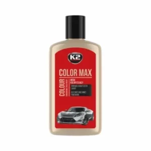Ofertă specială Ceara auto coloranta rosie K2 Color Max 250 ml pentru luciu si protectie