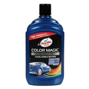Pasta polish pentru caroserie albastra Turtle Wax Color Magic 500 ml Ofertă limitată