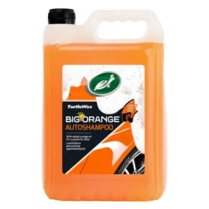 Sampon auto concentrat Turtle Wax Big Orange 5L pentru caroserie si jante Preț promoțional