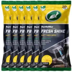 Servetele curatare interior mat Turtle Wax Fresh Shine, 24 buc Cel mai bun preț