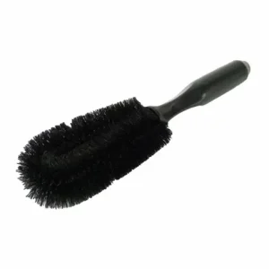 Disponibil imediat Perie pentru spalat jante Protecton cu peri sintetici, neagra