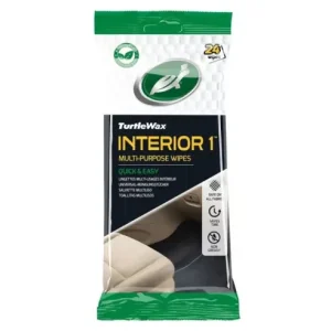 Premium Servetele umede pentru interior auto Turtle Wax Interior 1, 24 bucati