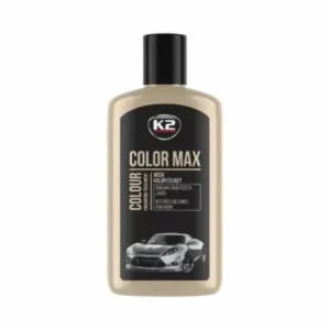Ceara auto coloranta neagra K2 Color Max, 250 ml, pentru luciu si retus fin Noutate