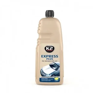 Sampon auto cu ceara K2 Express Plus 1L pentru curatare si luciu Livrare rapidă