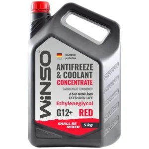 Vezi acum Antigel concentrat Winso G12+ rosu 5 litri