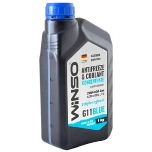 Noutate Antigel concentrat Winso G11 albastru 1 litru