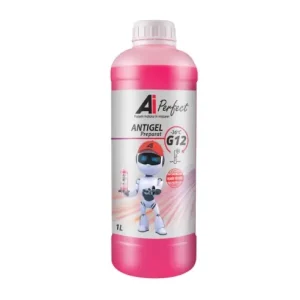 Antigel AiPerfect G12R - 1 Litru, Gata Preparat pana la -35 grade C (OAT, Rosu Roz) Super ofertă