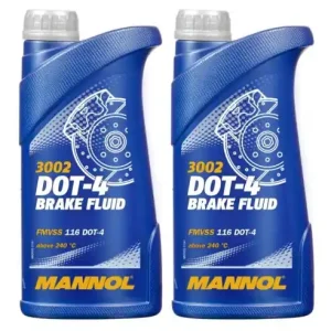 Nu rata Pachet 2 litri Lichid de frana Mannol DOT4