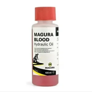 Ofertă de sezon Lichid (ulei) mineral pentru ambreiaj hidraulic Magura Blood 100ml - culoare: rosu
