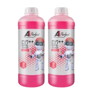 Cumpărături sigure Pachet 2 litri Antigel Concentrat AiPerfect G12++ Si-OAT Long Life (Euro 6, Rosu Roz)