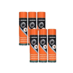 Chilipir Set 6 buc Spray Curatat Frane Berner Brake Cleaner, 500ml