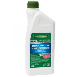 Reduceri Antigel Concentrat RAVENOL HJC Protect FL22, 1.5L, Culoare Verde, Mazda FL22, Ford WSS-M97B55, Nissan L250, Hyundai, Honda