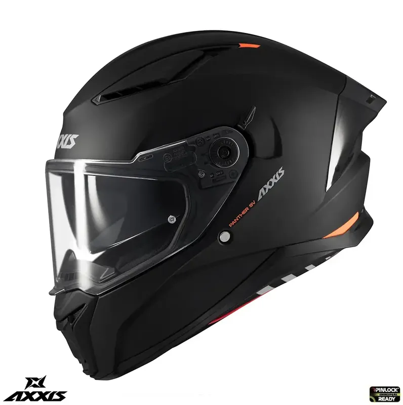 Casca integrala pentru scuter – motocicleta Axxis Panther SV A1 negru lucios (ochelari soare integrati) – tip viziera: MT-V-31 – DKS429 XXL (63/64cm) Premium