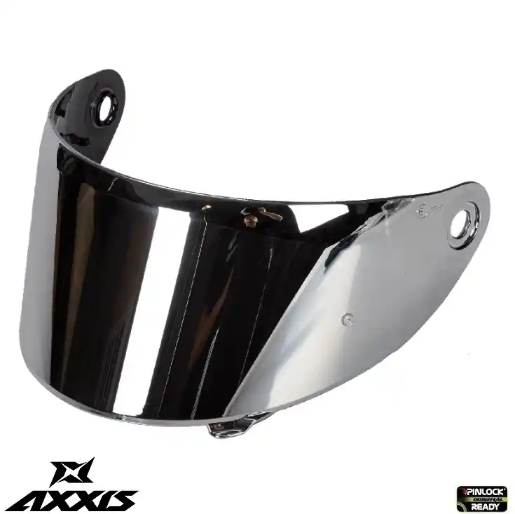 Viziera argintie (tip oglinda) casca integrala Axxis Draken S – tip MT-V-18C – compatibil cu modelul nou de casca Axxis Draken S Reducere de preț