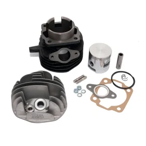 Set motor + chiulasa Ape 50 FL – Ape 50 RST – Vespa 50 S – PK 50 2T AC 85cc – 3 fante D50mm bolt 12 (Top) Preferatul clienților