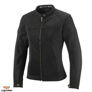 Livrare expres Geaca (jacheta) femei pentru scuter – motocicleta Urban/Heritage Ixon vara model Ozcan LS culoare: negru – tip croi: Fit XL