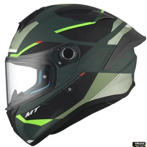 Casca integrala pentru scuter – motocicleta MT Targo S Kay C6 verde mat – omologare noua ECE 22.06 – tip viziera: MT-V-18B M (57/58cm) Reduceri