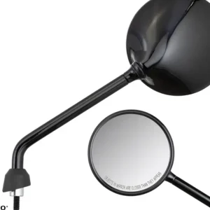 Oglinda (retrovizor) stanga originala Vespa GTS – GTS Super – GTS Super iGet – GTS Tech (14-20) 4T LC 125-300cc – culoare: negru Noutate