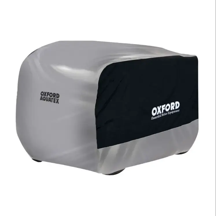 Husa ATV exterior Oxford Aquatex (argintiu-negru) marime L – waterproof Cel mai bun preț