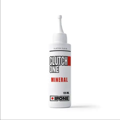 Livrare gratuită Lichid (ulei) mineral pentru ambreiaj hidraulic Ipone Clutch One 125ml – culoare: rosu