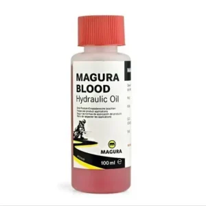 Ofertă limitată Lichid (ulei) mineral pentru ambreiaj hidraulic Magura Blood 100ml – culoare: rosu