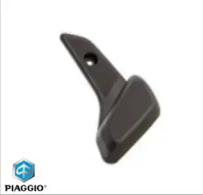 Chilipir Suport original picior stanga pasager Vespa Primavera (13-) – Sprint (14-) 50-125-150cc (culoare: negru)
