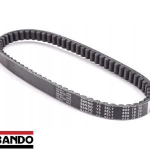 Curea transmisie originala 18.0×669 (Bando) Garelli Capri – Kymco Agility (roata 10) – Peugeot Vclic 4T 50cc – roata 10″ Preț redus