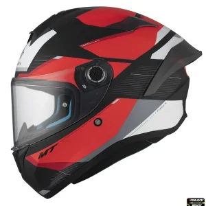 Casca integrala pentru scuter – motocicleta MT Targo S Kay B5 rosu mat (ochelari soare integrati) – omologare noua ECE 22.06 – tip viziera: MT-V-18B XL (61/62cm) Ofertă specială